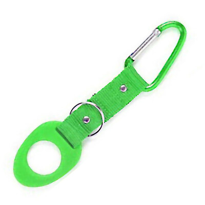 

SiliconeWater Bottle Flask Hanging Buckle Chain Hook Holder Lock Clip Camping
