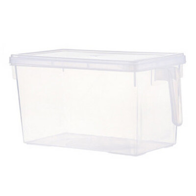 

Waterproof Seal-up Storage Food Container Fridge Crisper Case Carry Handle Box