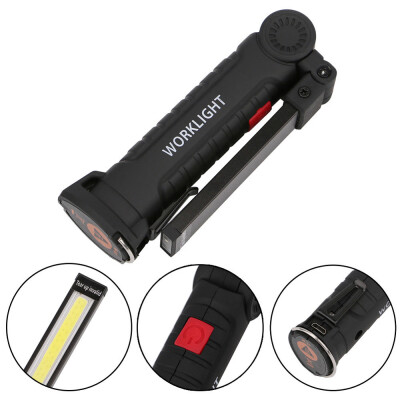 

〖Follure〗COBLED Rechargeable Magnetic Torch Flexible Inspection Lamp Cordless Worklight