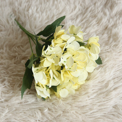 

Gobestart Butterfly Hydrangea Artificial Flower Plant Bonsai Wedding Decoration INS Wind