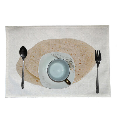 

Toponeto Creative Mexican Burrito Placemat Home Kitchen Restaurant Bar Placemat
