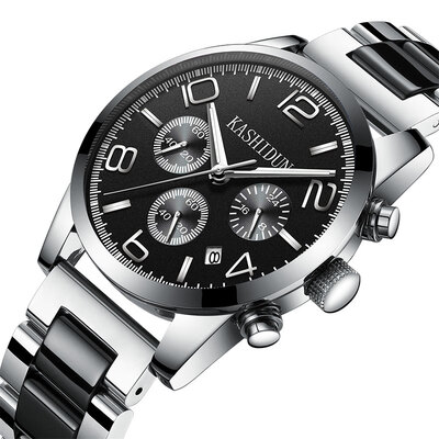 

Casterton Watch Mens Watch Sports Quartz Watch Waterproof Fashion Trend Night Light Fine Steel with Mens Watch