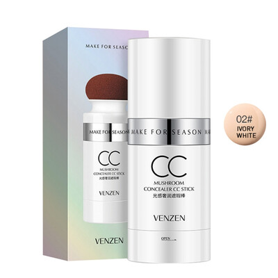 

Mushroom Concealer CC Stick Cushion Liquid Foundation Matte Finish Moisturizing Feel Brightening Long-Lasting BB Cream For Women