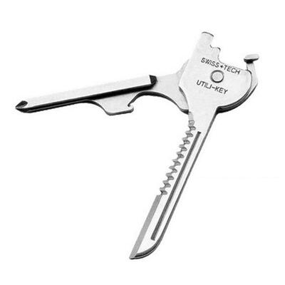 

Portable Mini Folding Pocket 6-in-1 Key Knife Multi-Tool For Outdoor Travel Use