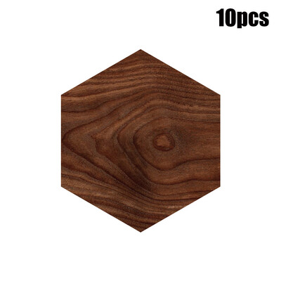 

Toponeto 10Pcs Self Adhesive Tile Floor Wall Decal Sticker DIY Kitchen Bathroom Decor