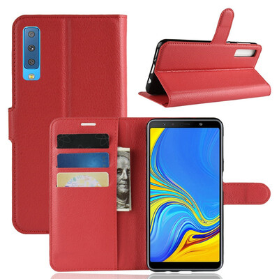 

for Samsung Galaxy A7 2018 SM-A750F WIERSS Wallet Phone Case for Samsung Galaxy A7 2017 A720F Flip Leather Cover Case Fundas