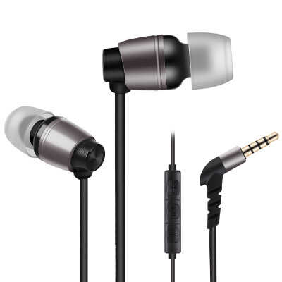 

Mobile phone headset in-ear with wheat belt wire control metal headset S006i Amazon foreign trade cross-border