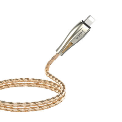 

Hoco U56 Elastic Charge Cable Micro USBType CLightning Charging Cord-MICRO USB