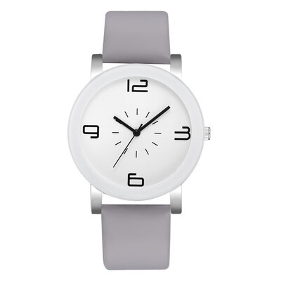 

Cute minimalist watch 2019 digital dial scale PU with watch