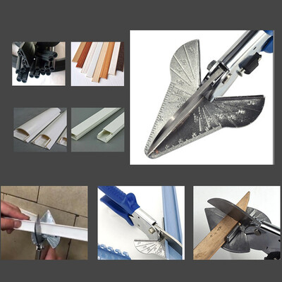 

〖Follure〗Multi Angle Mitre Siding Wire Duct Cutter Scissor for Pipe Hose Shears