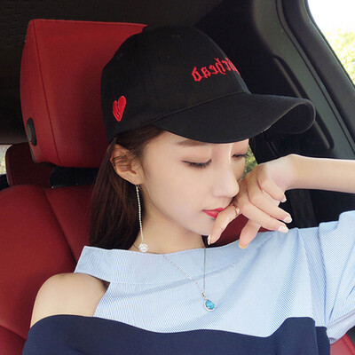 

Hong Kong heartbreak baseball cap Korean fashion cap summer sun visor women outdoor leisure hat wholesale