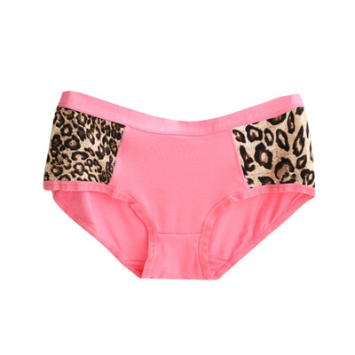 

Toponeto Women Leopard Print Sexy Seamless Briefs Low-Rise Underpants Lingerie Underwear