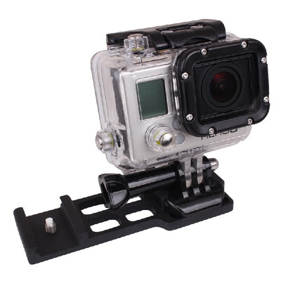 

Camera Picatinny Weaver Gun Rail Mount Side for Gopro 1 2 3 3 4