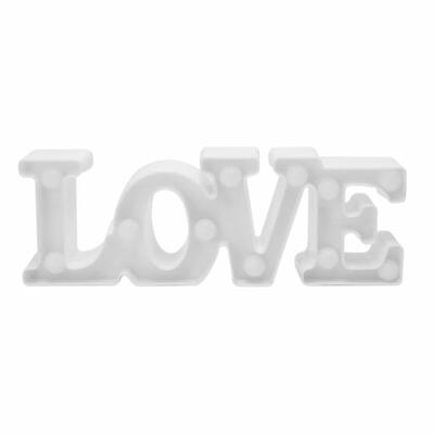 

Romantic LOVE Shape LED Night Light Wedding Festival Party Home Decor Lamps