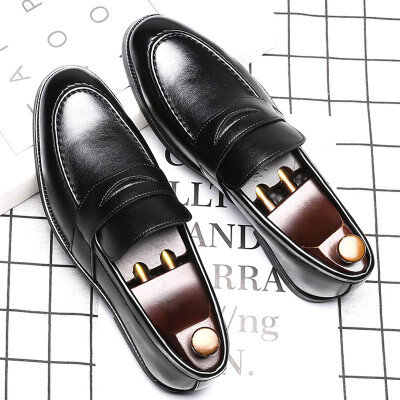 

Tide mens shoes summer casual England set foot shoes mens new wild pointed shoes mens one generation A561-G