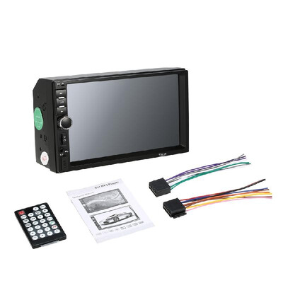 

KKmoon 7" Car Video MP5 Player 2-din Car Radio BT FM Colorful Power Key