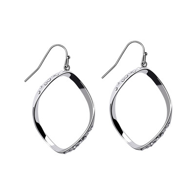 

Diamond Irregularly Set Zircon Alloy Earrings