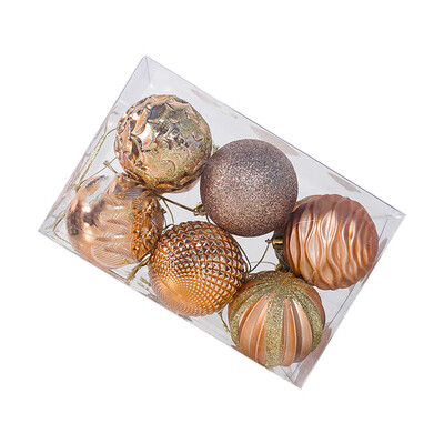 

Gobestart 12PCS Christmas Tree 6cm Ball Bauble Hanging Home Party Ornament Decor