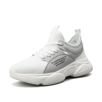 

Mens shoes trend sports net shoes breathable high to help run high tide shoes