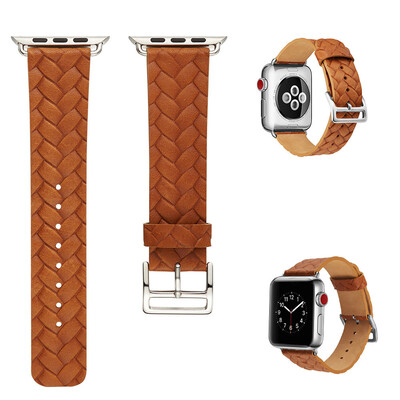 

〖Follure〗Fashion Leather Replacement Watch For Apple Smart Watch Series 123 38mm