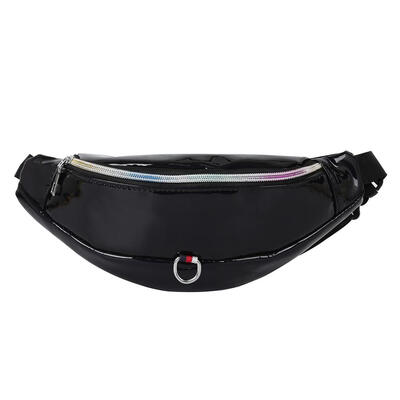 

Holographic Laser Leather Women Fanny Pack Casual Shoulder Waist Chest Bags