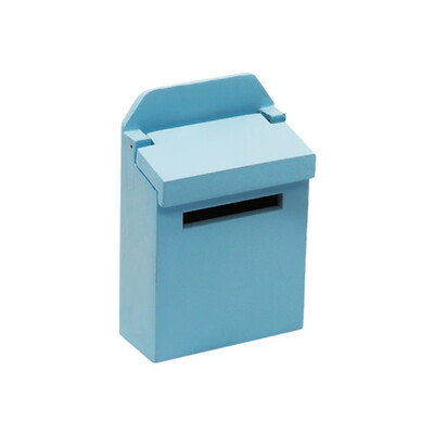 

Tailored Miniature Wooden Furniture Colorful Outside Postbox Mailbox For 112 Dollhouse
