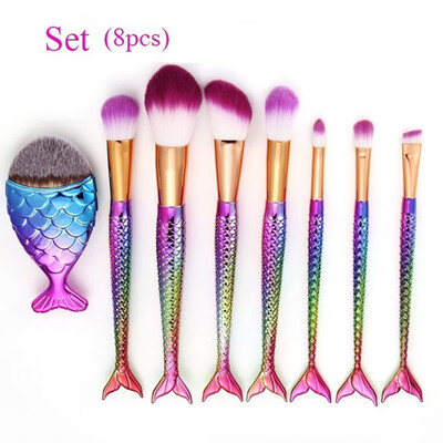 

〖Follure〗8PCS Make Up Foundation Eyebrow Eyeliner Blush Cosmetic Concealer Brushes