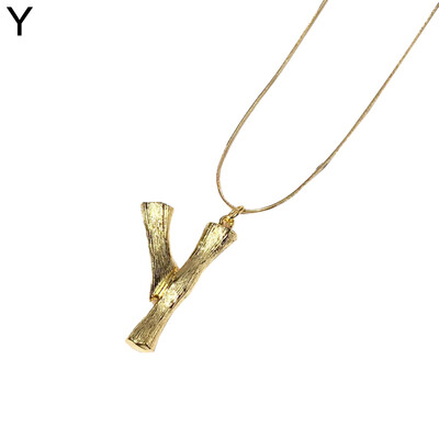 

Large A to Z 26 Letters Pendant Necklace Women Fashion Statement Jewelry Gifts