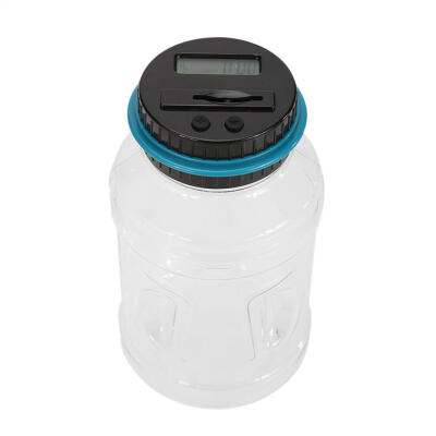 

Electronic Digital LCD Money Saving Box Counter Coin Storage Piggy Bank