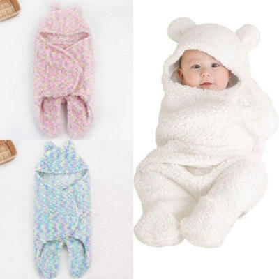 

Cute Newborn Infant Kid Baby Boy Girl Winter Warm Swaddle Sleeping Bag Wrap Blanket