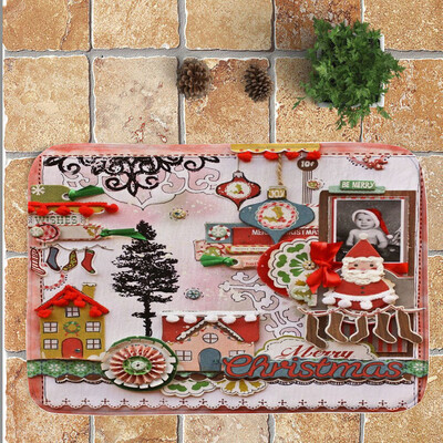 

〖Follure〗Merry Christmas Welcome Doormats Indoor Home Carpets Decor 40x60CM