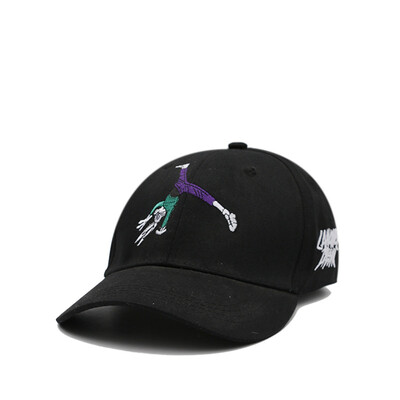 

Lady Hat Creative New Baseball Cap Korean Embroidered Sunscreen Sunshade Cap Student Lovely Duck Tongue Cap