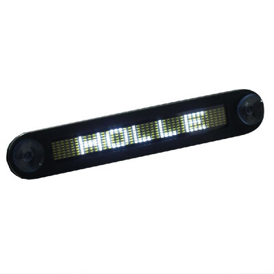 

12V Car Mini Super Slim LED Programmable Message Sign Scrolling Display Board with Remote