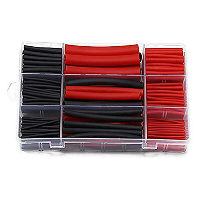 

〖Follure〗270 Pcs Heat Shrink Tubing Tube Assortment Wire Cable Insulation Sleeving Kit