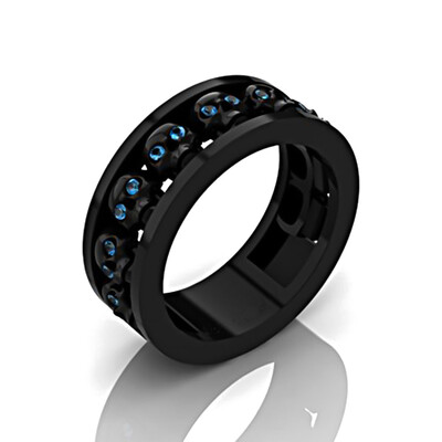 

Vintage Punk Gothic Titanium Stainless Steel Skull Ring For Men Women Jewelry