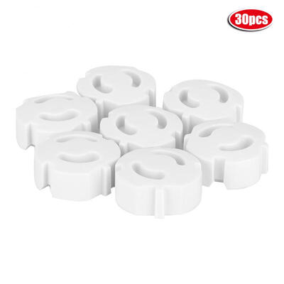 

Greensen 30PCS Anti-electric Shock Socket Protective Cover Power Plug Insulated Safety Protector EU Plug