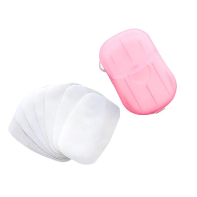 

〖Follure〗200Pcs Disposable Hand Washing Tablet Travel Carry Toilet Soap Paper