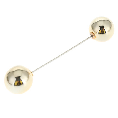 

High Quality Imitation Pearl Brooch Pins Diy Accessories Scarves Shawl Clothes Double Head Pearls Pins