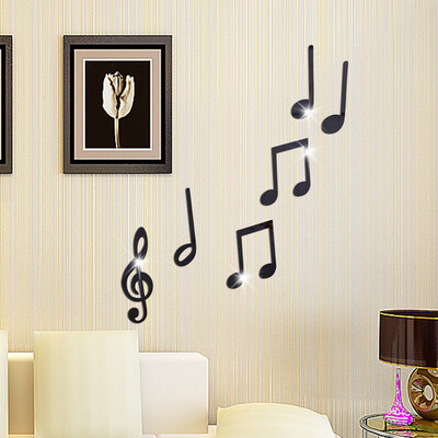 

〖Follure〗Removeable Vinyl Art Musical Note Wall Sticker Wall Home Decor Mural DIY Decals