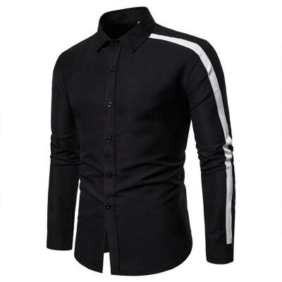 

Mens Casual Slim Fit Long Sleeve Button Down Dress Shirts