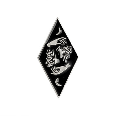 

Heart Dagger Rose Moon Hand Goth pin set Punk pins Enamel pins Badges Brooches Men women Accessories