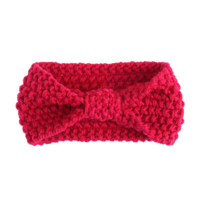 

New Fashion Baby Knit Crochet Bow Headband Warm Headband Child Headwear