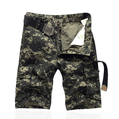 

Gobestart Summer New European And American Mens Multi-pocket Camouflage Shorts Overalls