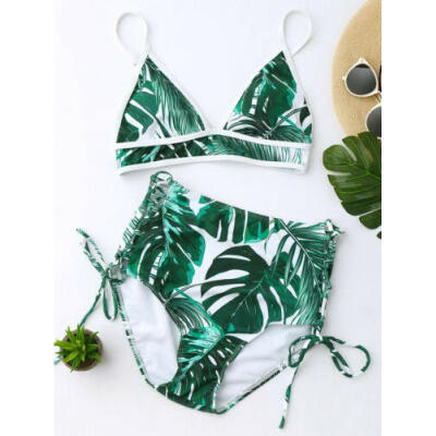 

Womens High Waist Bikini Set Push Up Swimsuit Bathing Suit Swimwear Beach Wear