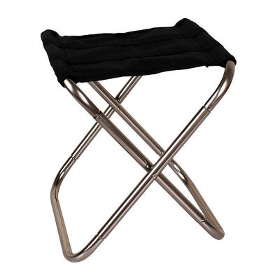 

Folding Outdoor Chairs Camping Hiking Fishing Picnic Garden BBQ Stool Tripod Chair Seat Cloth Chair 2632235cm