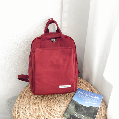 

Inswind schoolbag female college students shoulder bag Korean version of high school Yukihara Uzzang Ancient Touch Girl Campus