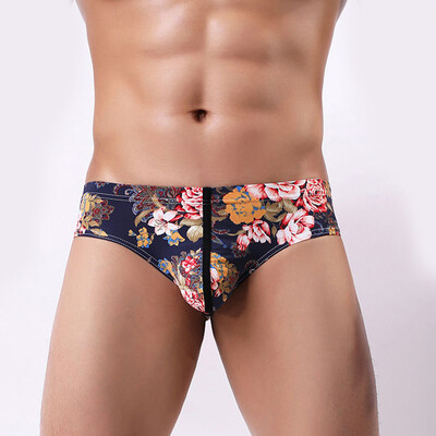 

Mens Triangle Underwear Briefs Sexy Soft Thongs Knickers Bulge Lingerie Boxers