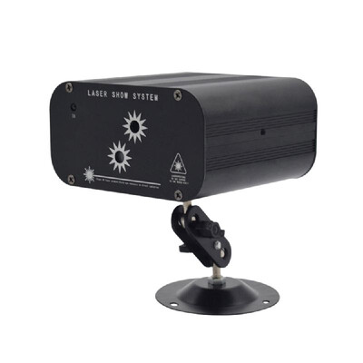 

2 Holes 48 Patterns Party Projector Mini Stage Disco Lamp