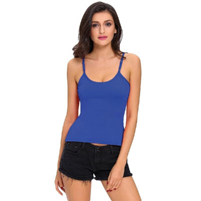 

New Sexy Women Criss Cross Top Spaghetti Strap V Neck Sleeveless Backless Bodycon Tank Top T-Shirt Watermelon RedBlack