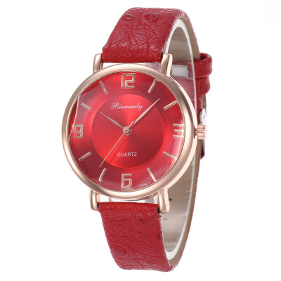 

Scale digital leather strap womens fashion watch spot wholesale student popular watch